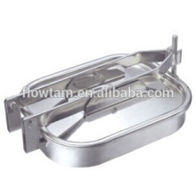 sanitary stainless steel square manhole cover